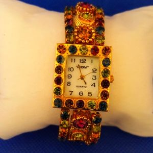 Jeweled Bracelet Watch